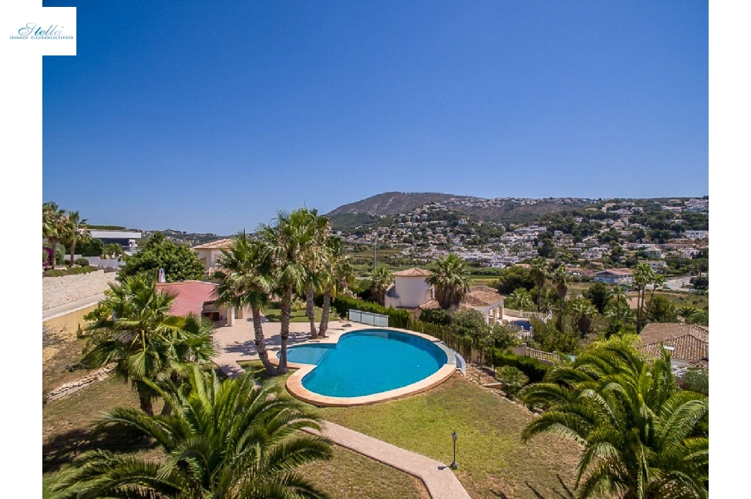 villa en Moraira en vente, construit 306 m², ano de construccion 2012, aire acondicionado, terrain 1602 m², 5 chambre, 5 salle de bains, piscina, ref.: AM-11374DA-13