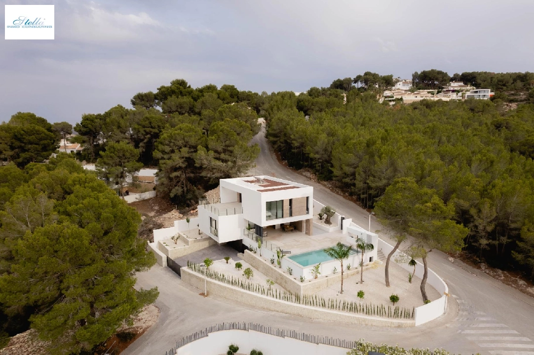 villa en Moraira en vente, construit 394 m², ano de construccion 2020, aire acondicionado, terrain 800 m², 4 chambre, 3 salle de bains, piscina, ref.: AM-11509DA-6