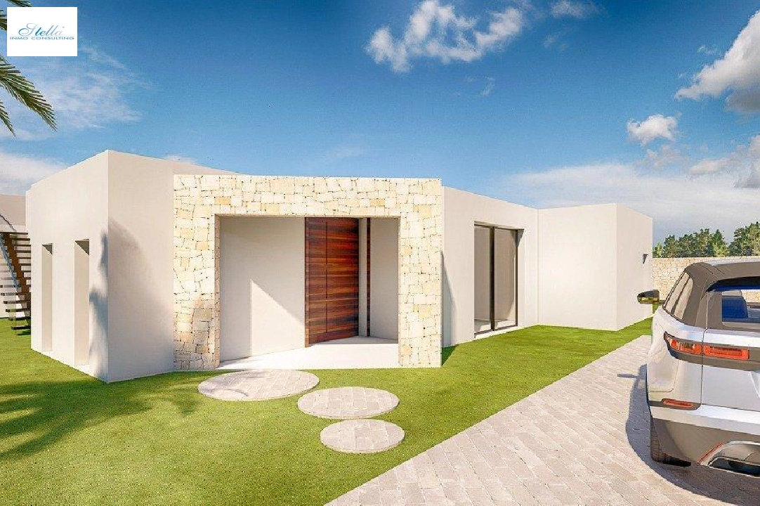 villa en Benissa en vente, construit 164 m², ano de construccion 2021, aire acondicionado, terrain 1001 m², 3 chambre, 2 salle de bains, piscina, ref.: AM-11607DA-3