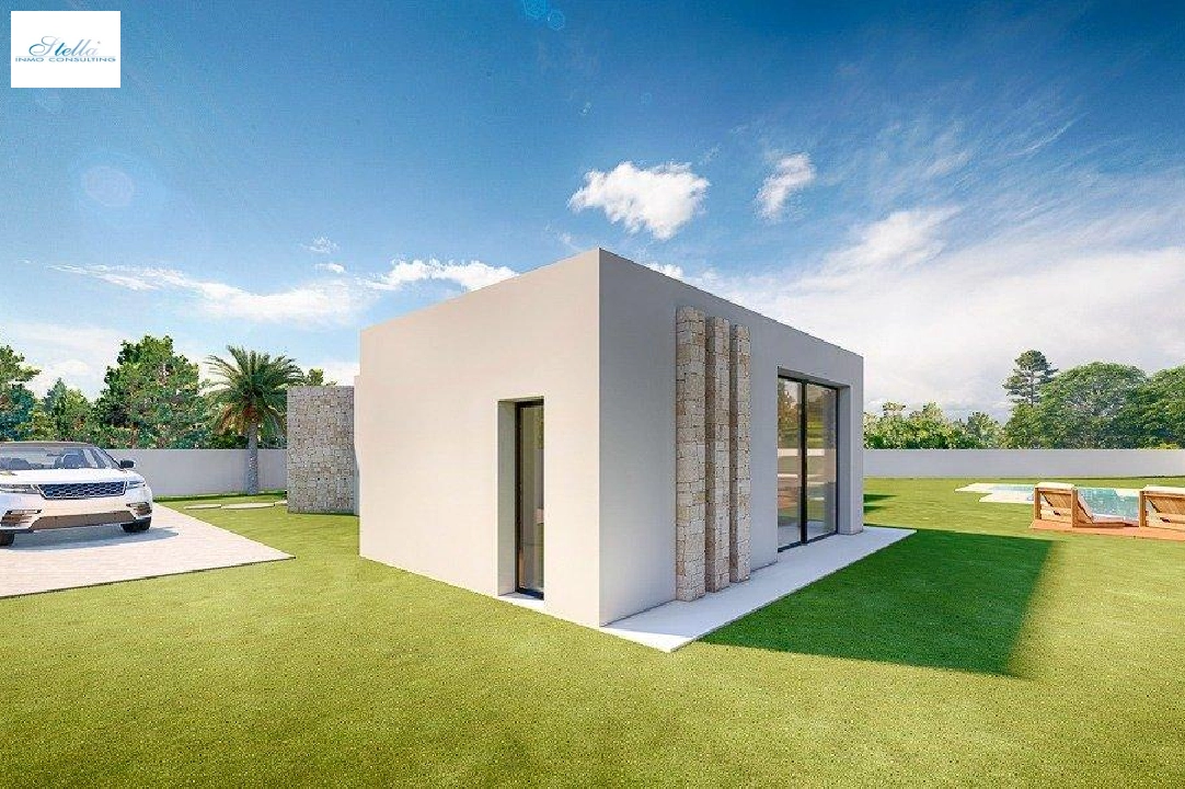 villa en Benissa en vente, construit 164 m², ano de construccion 2021, aire acondicionado, terrain 1001 m², 3 chambre, 2 salle de bains, piscina, ref.: AM-11607DA-6