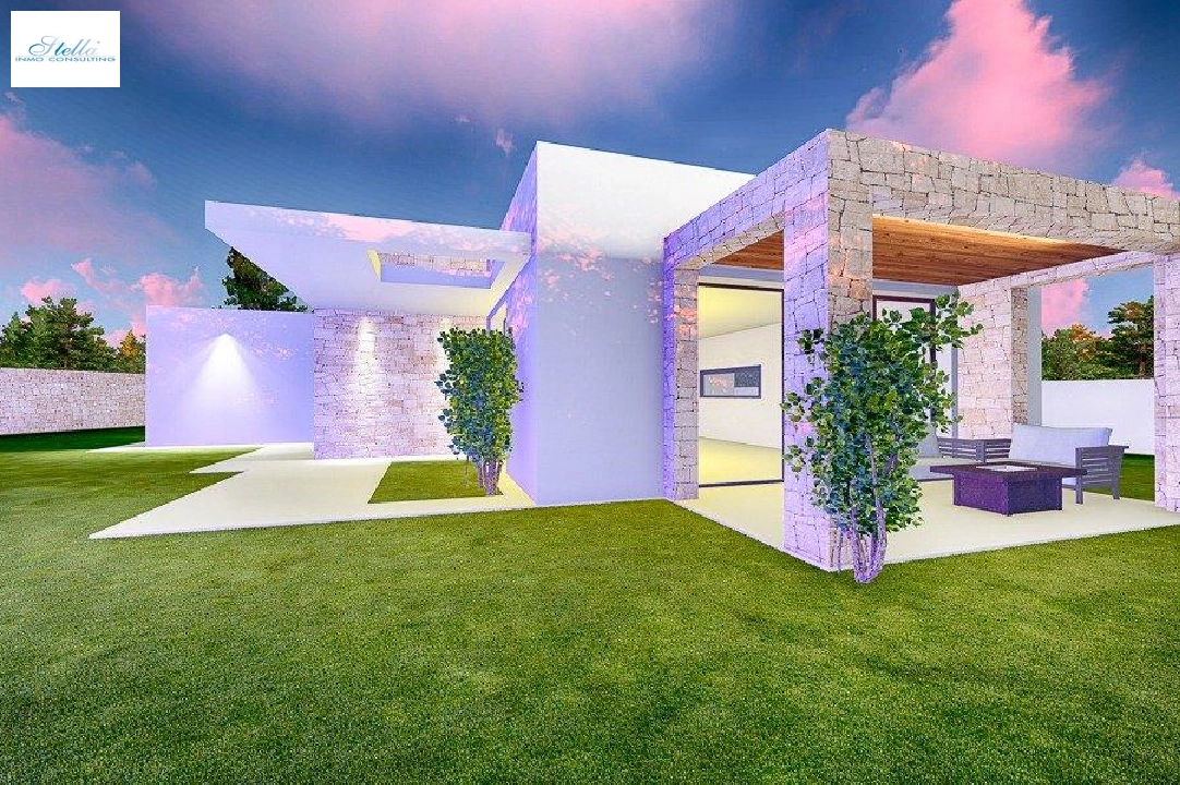 villa en Benissa en vente, construit 164 m², ano de construccion 2021, aire acondicionado, terrain 1001 m², 3 chambre, 2 salle de bains, piscina, ref.: AM-11607DA-7