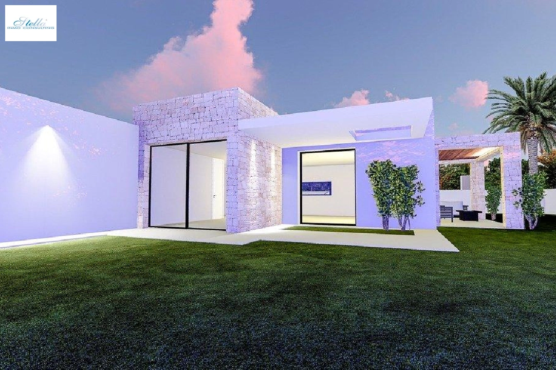 villa en Benissa en vente, construit 164 m², ano de construccion 2021, aire acondicionado, terrain 1001 m², 3 chambre, 2 salle de bains, piscina, ref.: AM-11607DA-8