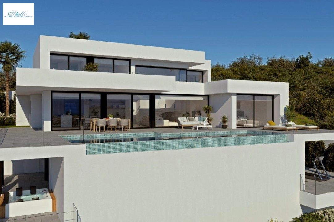 villa en Benitachell en vente, construit 783 m², ano de construccion 2022, aire acondicionado, terrain 1087 m², 4 chambre, 5 salle de bains, piscina, ref.: AM-11649DA-2