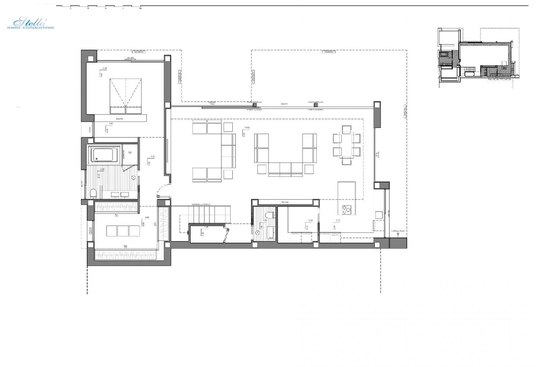 villa en Benitachell en vente, construit 783 m², ano de construccion 2022, aire acondicionado, terrain 1087 m², 4 chambre, 5 salle de bains, piscina, ref.: AM-11649DA-9