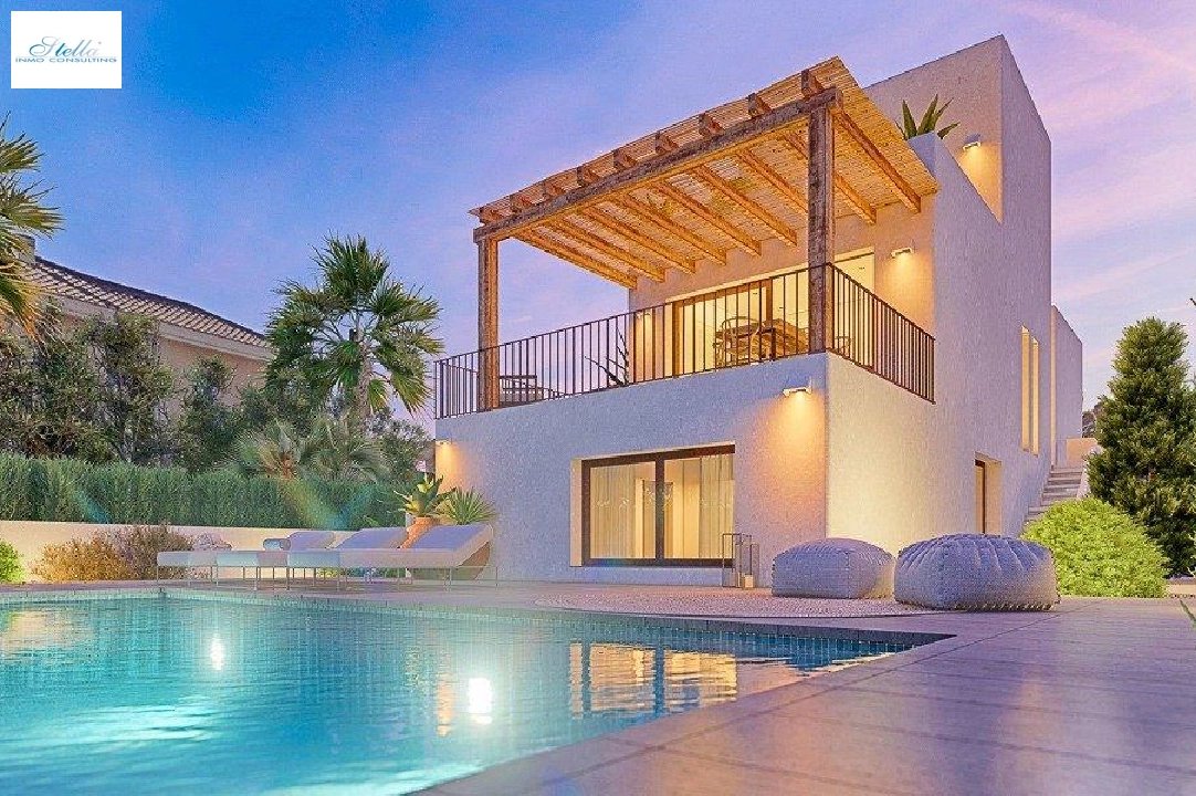 villa en Oliva en vente, construit 262 m², ano de construccion 2022, aire acondicionado, terrain 462 m², 4 chambre, 5 salle de bains, piscina, ref.: AM-11592DA-4