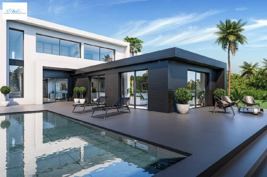 villa en Javea en vente, construit 158 m², ano de construccion 2022, aire acondicionado, terrain 1000 m², 3 chambre, 3 salle de bains, piscina, ref.: AM-11716DA-2