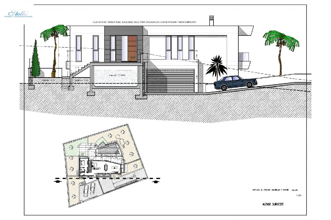 villa en Calpe en vente, construit 273 m², ano de construccion 2022, aire acondicionado, terrain 805 m², 4 chambre, 4 salle de bains, piscina, ref.: AM-11772DA-13