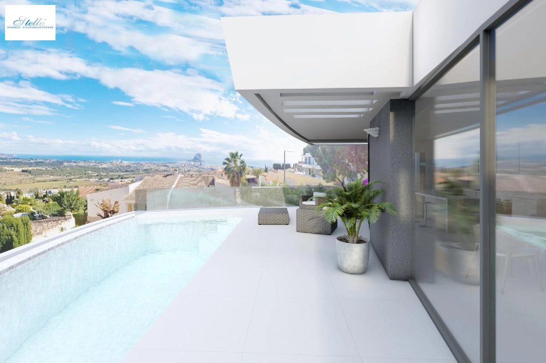 villa en Calpe en vente, construit 273 m², ano de construccion 2022, aire acondicionado, terrain 805 m², 4 chambre, 4 salle de bains, piscina, ref.: AM-11772DA-5