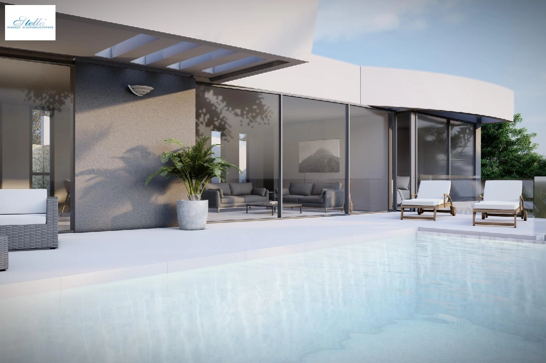 villa en Calpe en vente, construit 273 m², ano de construccion 2022, aire acondicionado, terrain 805 m², 4 chambre, 4 salle de bains, piscina, ref.: AM-11772DA-9