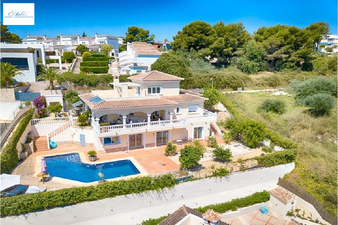 villa en Moraira en vente, construit 270 m², ano de construccion 2007, aire acondicionado, terrain 797 m², 4 chambre, 3 salle de bains, piscina, ref.: AM-11778DA-1