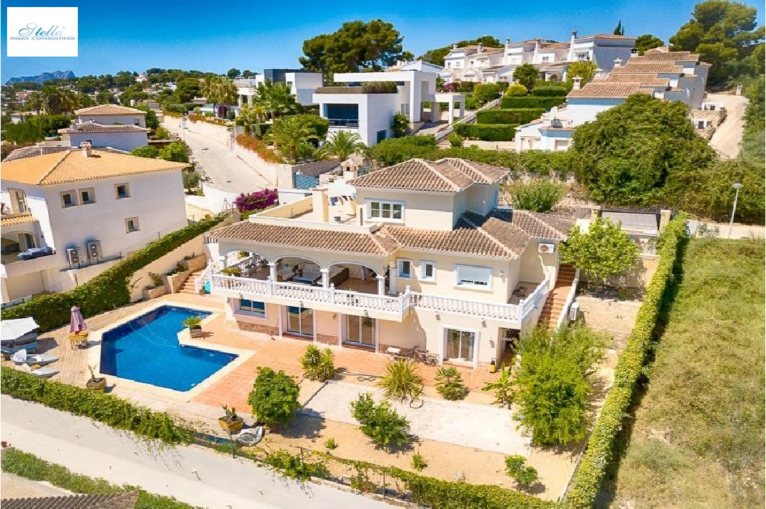 villa en Moraira en vente, construit 270 m², ano de construccion 2007, aire acondicionado, terrain 797 m², 4 chambre, 3 salle de bains, piscina, ref.: AM-11778DA-3