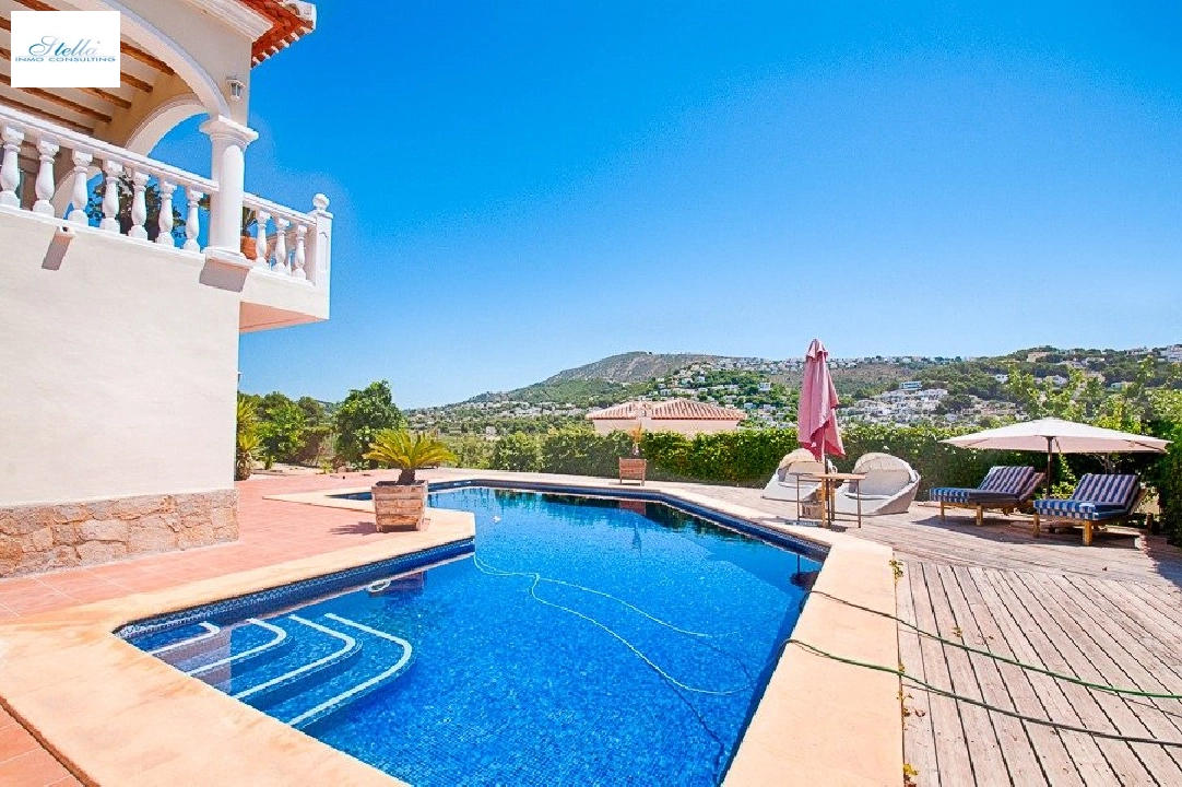 villa en Moraira en vente, construit 270 m², ano de construccion 2007, aire acondicionado, terrain 797 m², 4 chambre, 3 salle de bains, piscina, ref.: AM-11778DA-6