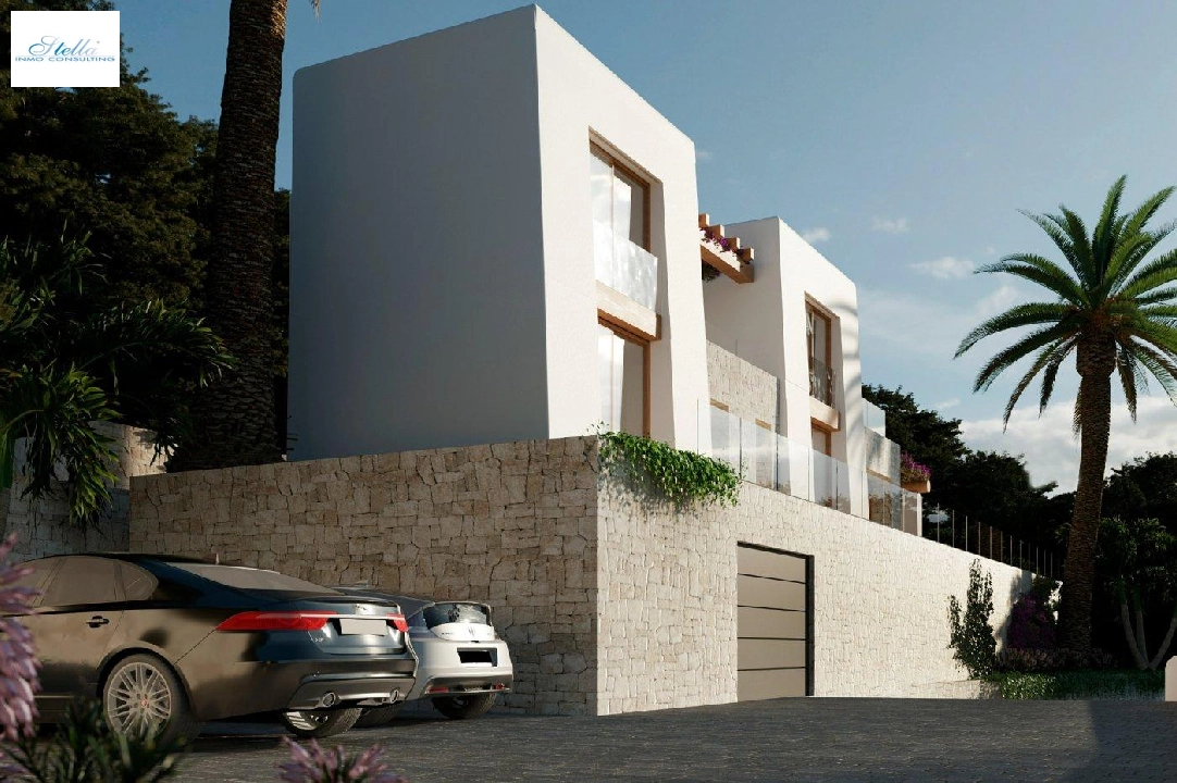 villa en Benissa en vente, construit 450 m², ano de construccion 2023, aire acondicionado, terrain 800 m², 3 chambre, 3 salle de bains, piscina, ref.: AM-11844DR-4