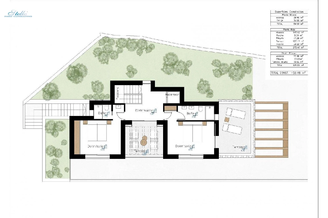 villa en Benissa en vente, construit 450 m², ano de construccion 2023, aire acondicionado, terrain 800 m², 3 chambre, 3 salle de bains, piscina, ref.: AM-11844DR-7