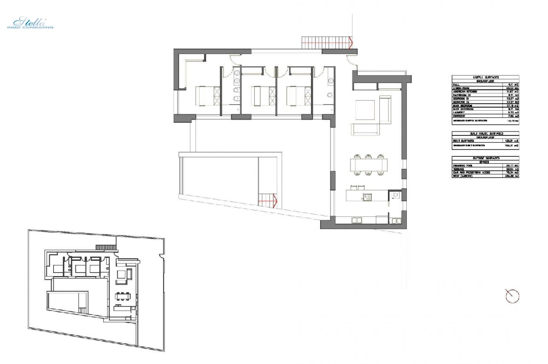 villa en Alcalali en vente, construit 155 m², ano de construccion 2024, aire acondicionado, terrain 800 m², 3 chambre, 2 salle de bains, piscina, ref.: AM-11841DA-4