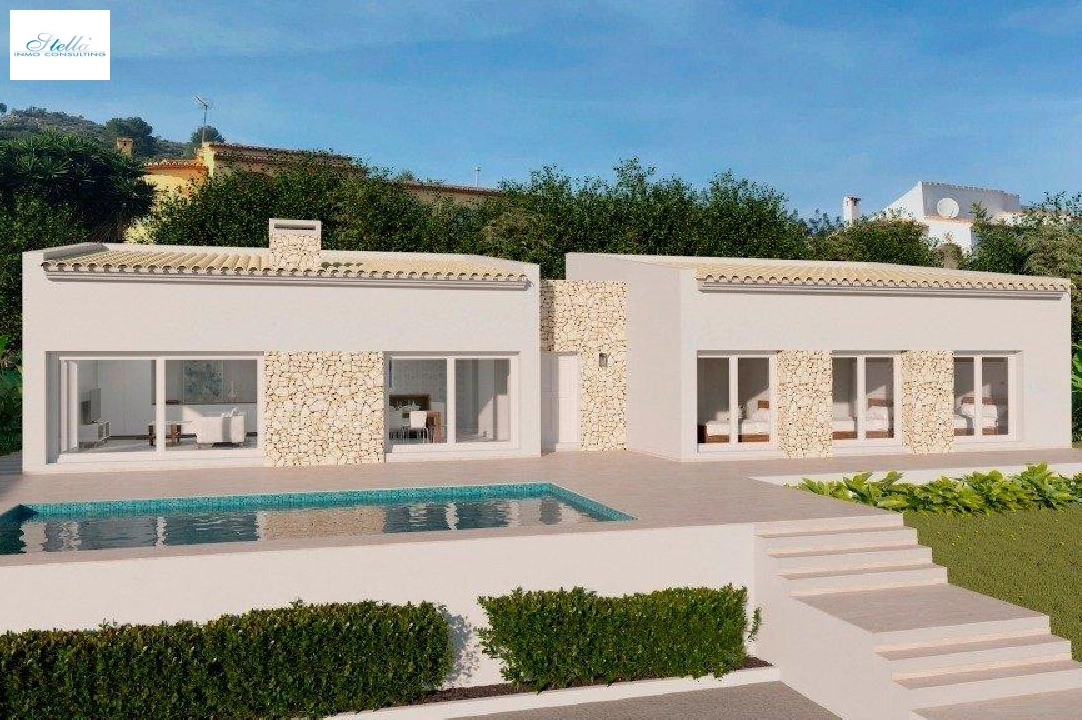 villa en Alcalali en vente, construit 149 m², ano de construccion 2023, aire acondicionado, terrain 800 m², 3 chambre, 2 salle de bains, piscina, ref.: AM-11840DA-1