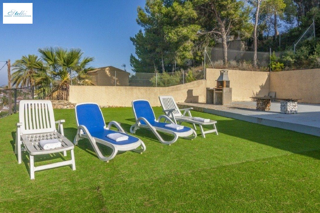 villa en Calpe en vente, construit 90 m², + estufa, aire acondicionado, terrain 800 m², 3 chambre, 1 salle de bains, piscina, ref.: AM-11853DR-9