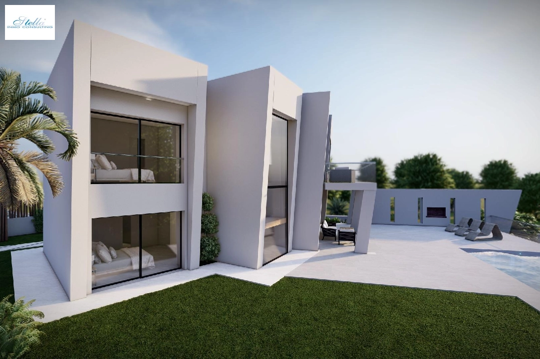 villa en Moraira en vente, construit 365 m², ano de construccion 2023, aire acondicionado, terrain 967 m², 4 chambre, 4 salle de bains, piscina, ref.: AM-11867DA-11