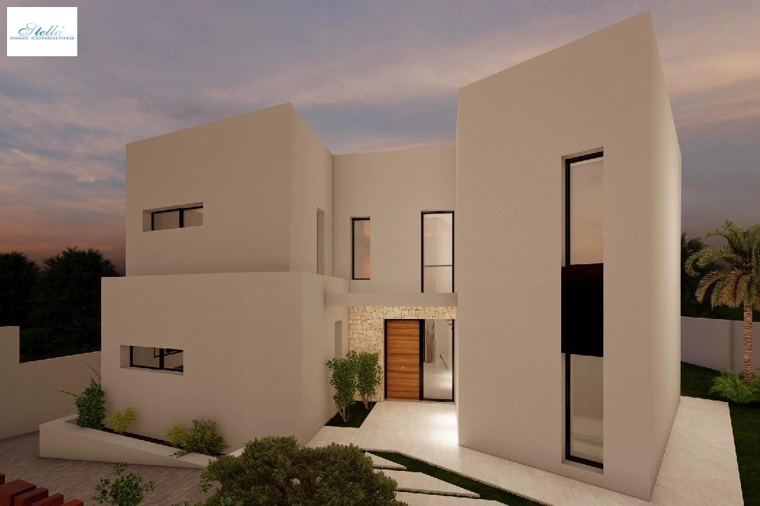 villa en Moraira en vente, construit 365 m², ano de construccion 2023, aire acondicionado, terrain 967 m², 4 chambre, 4 salle de bains, piscina, ref.: AM-11867DA-12