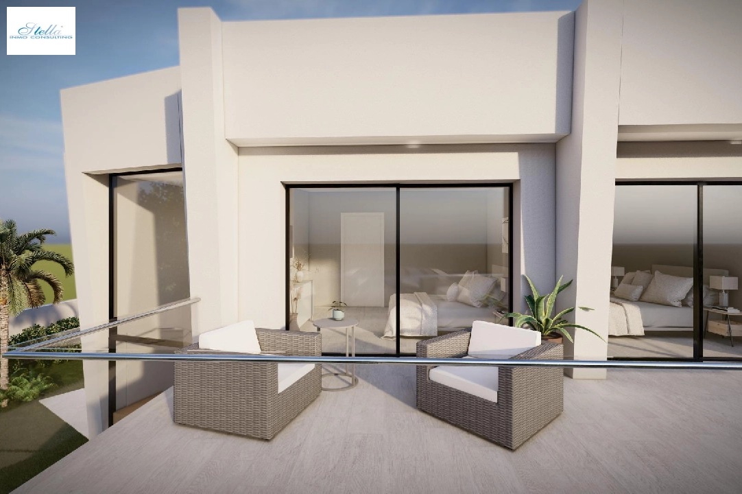 villa en Moraira en vente, construit 365 m², ano de construccion 2023, aire acondicionado, terrain 967 m², 4 chambre, 4 salle de bains, piscina, ref.: AM-11867DA-3