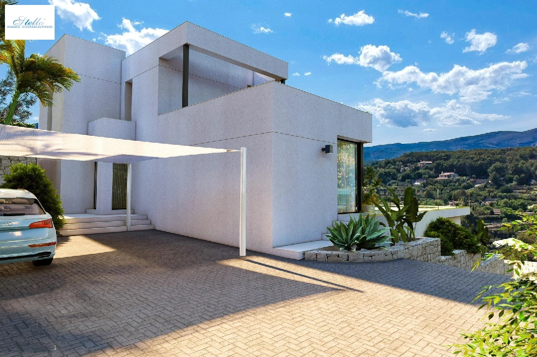 villa en Calpe en vente, construit 209 m², ano de construccion 2024, aire acondicionado, terrain 1000 m², 3 chambre, 3 salle de bains, piscina, ref.: AM-11967DA-5