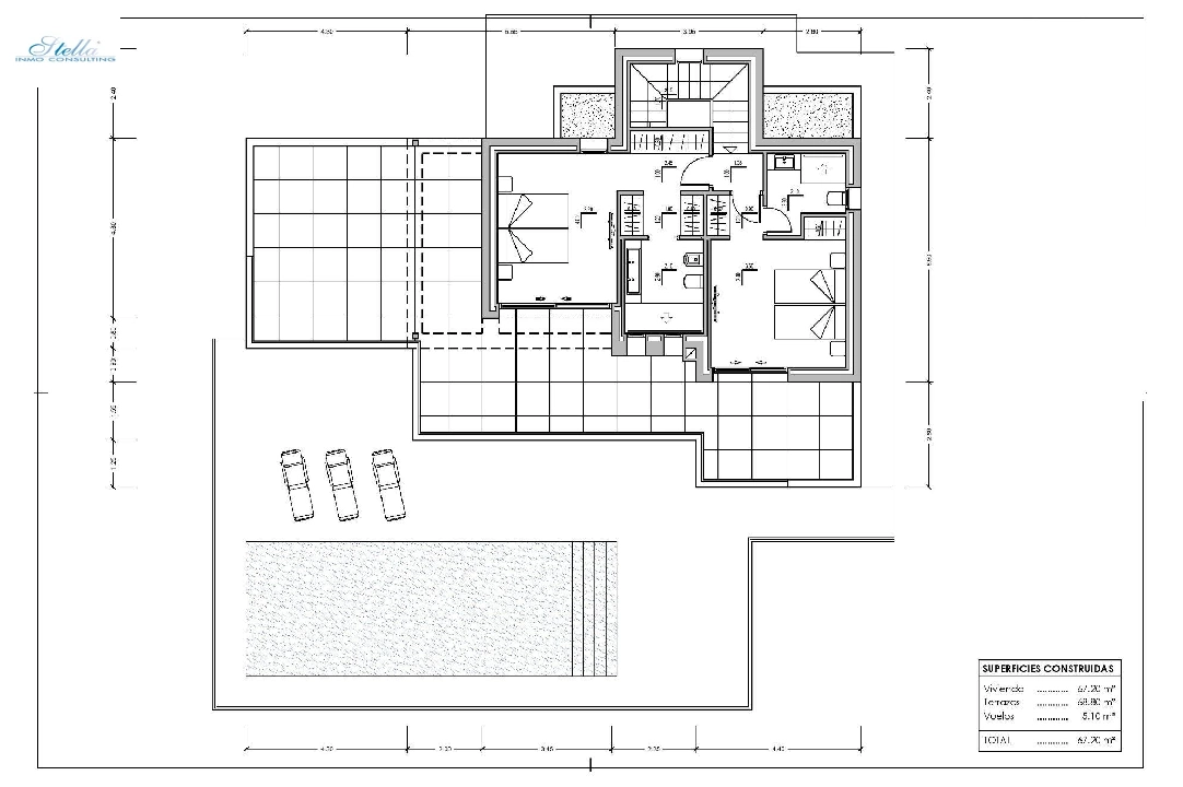 villa en Calpe en vente, construit 209 m², ano de construccion 2024, aire acondicionado, terrain 1000 m², 3 chambre, 3 salle de bains, piscina, ref.: AM-11967DA-8