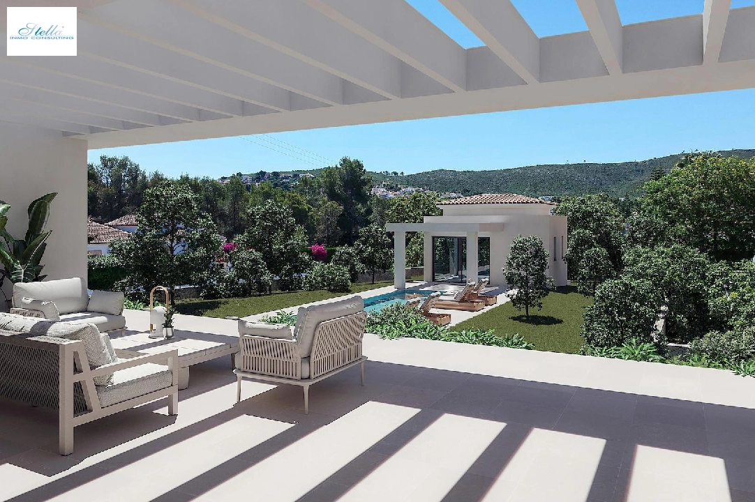 villa en Javea en vente, construit 420 m², ano de construccion 2023, aire acondicionado, terrain 1741 m², 4 chambre, 5 salle de bains, piscina, ref.: AM-12003DA-4