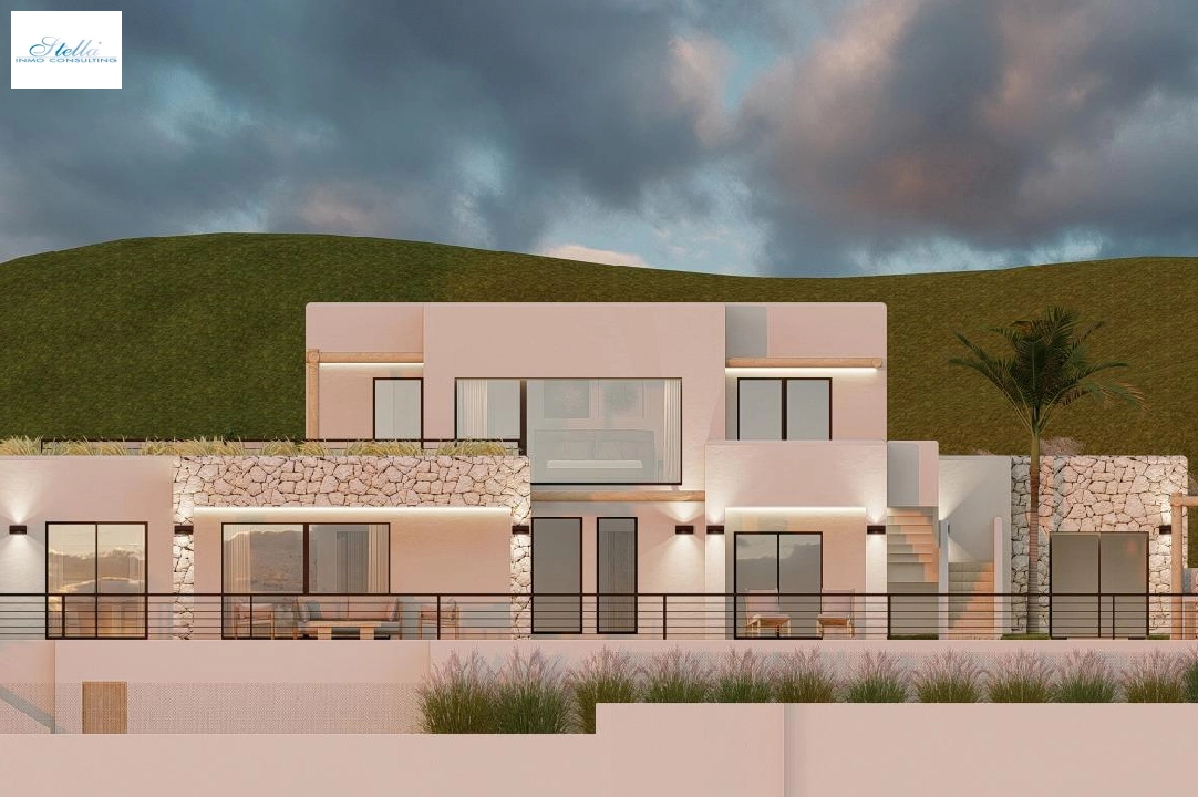 villa en Moraira en vente, construit 261 m², ano de construccion 2023, aire acondicionado, terrain 810 m², 4 chambre, 3 salle de bains, piscina, ref.: AM-12027DA-4