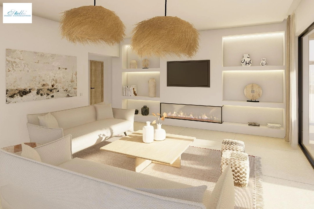 villa en Moraira en vente, construit 261 m², ano de construccion 2023, aire acondicionado, terrain 810 m², 4 chambre, 3 salle de bains, piscina, ref.: AM-12027DA-8