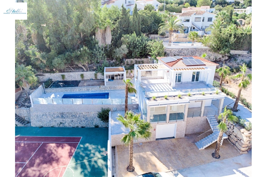 villa en Moraira en vente, construit 480 m², ano de construccion 2023, aire acondicionado, terrain 1140 m², 3 chambre, 3 salle de bains, piscina, ref.: AM-12058DA-29