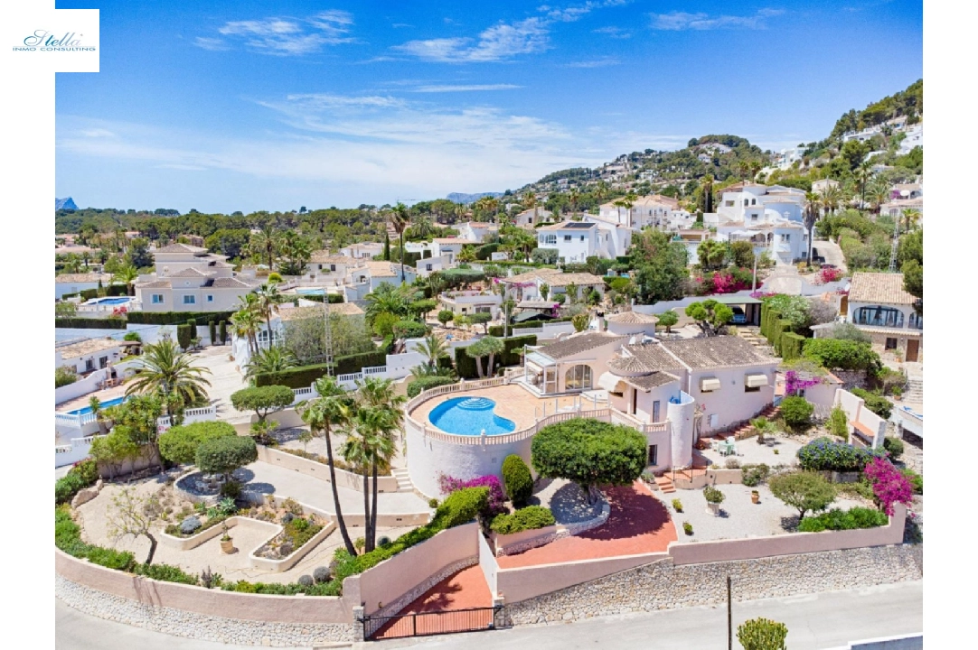 villa en Moraira en vente, construit 293 m², ano de construccion 1998, aire acondicionado, terrain 1604 m², 5 chambre, 3 salle de bains, piscina, ref.: AM-12096DA-10