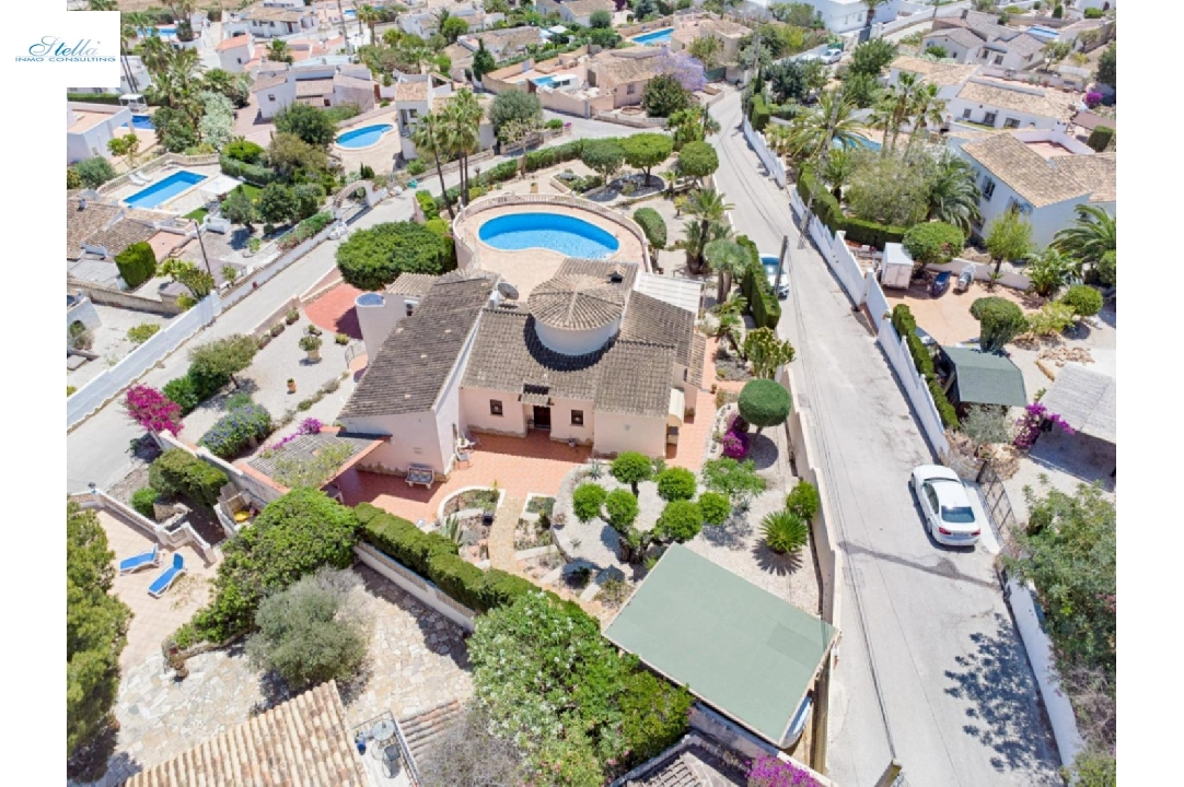 villa en Moraira en vente, construit 293 m², ano de construccion 1998, aire acondicionado, terrain 1604 m², 5 chambre, 3 salle de bains, piscina, ref.: AM-12096DA-13