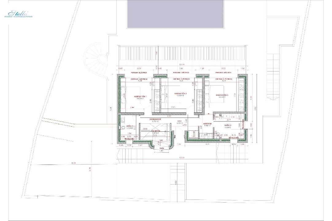 villa en Benitachell en vente, construit 250 m², ano de construccion 2023, aire acondicionado, terrain 960 m², 4 chambre, 3 salle de bains, piscina, ref.: AM-12102DA-34