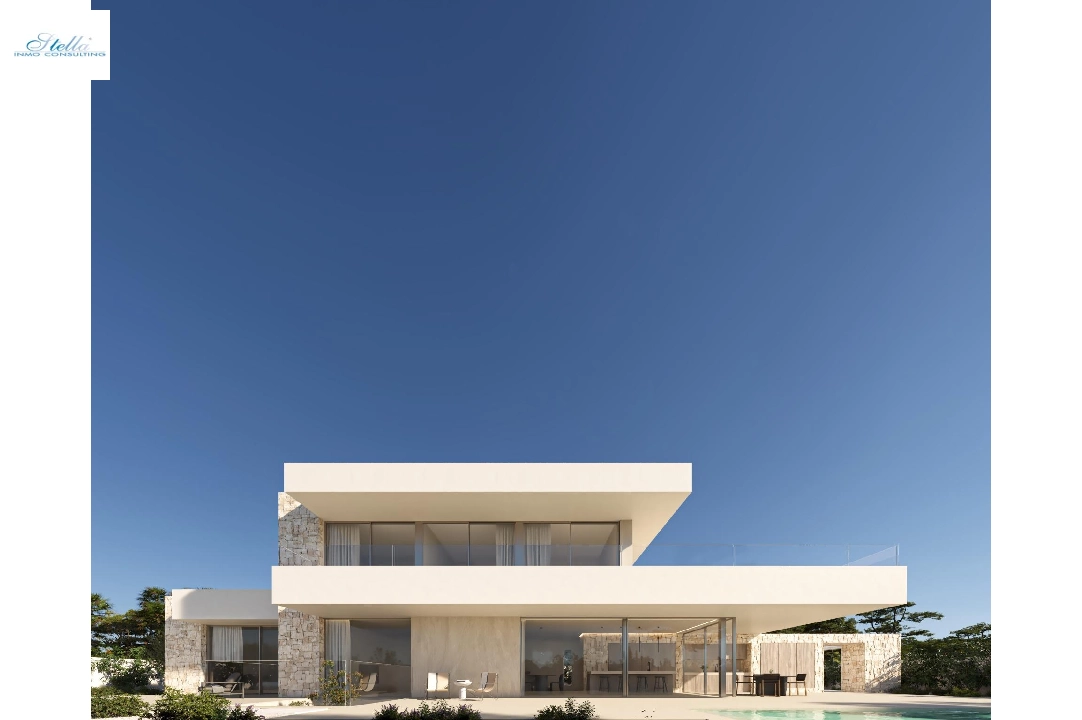 villa en Moraira en vente, construit 482 m², ano de construccion 2024, aire acondicionado, terrain 809 m², 5 chambre, 4 salle de bains, piscina, ref.: AM-12121DA-2