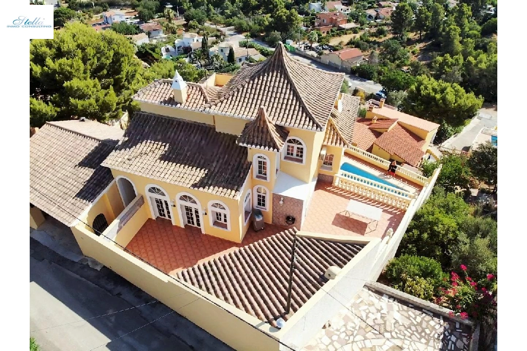 villa en Denia en vente, construit 319 m², aire acondicionado, terrain 900 m², 6 chambre, 4 salle de bains, piscina, ref.: AM-12170DA-4