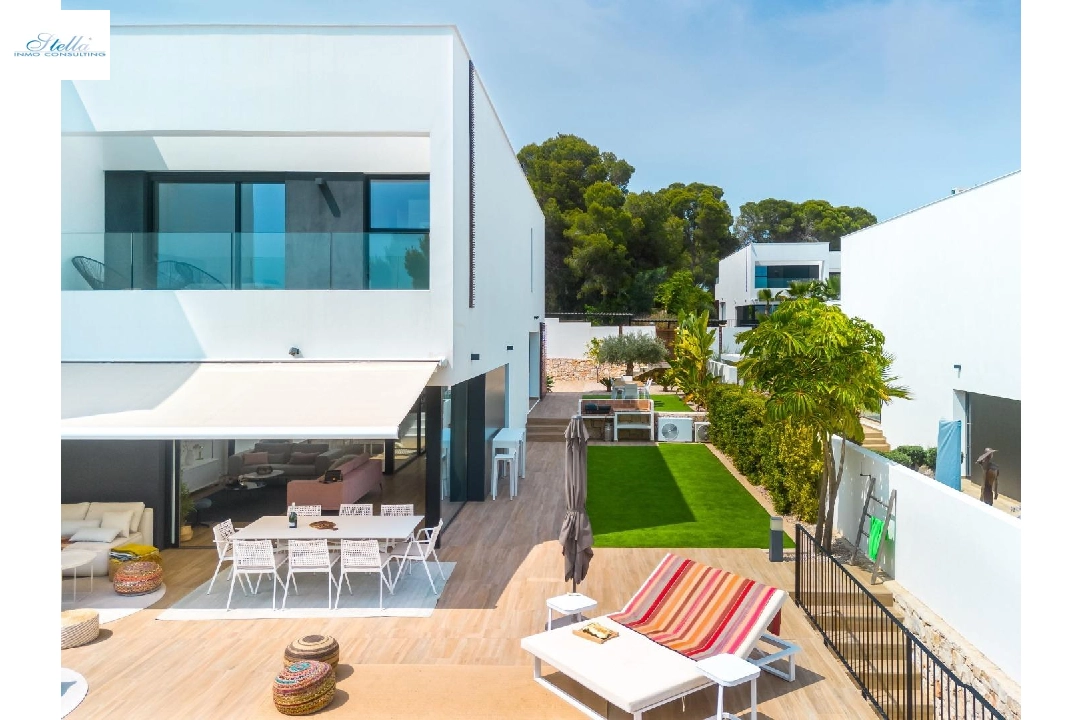 villa en Moraira en vente, construit 182 m², aire acondicionado, terrain 500 m², 4 chambre, 3 salle de bains, piscina, ref.: AM-12207DR-4