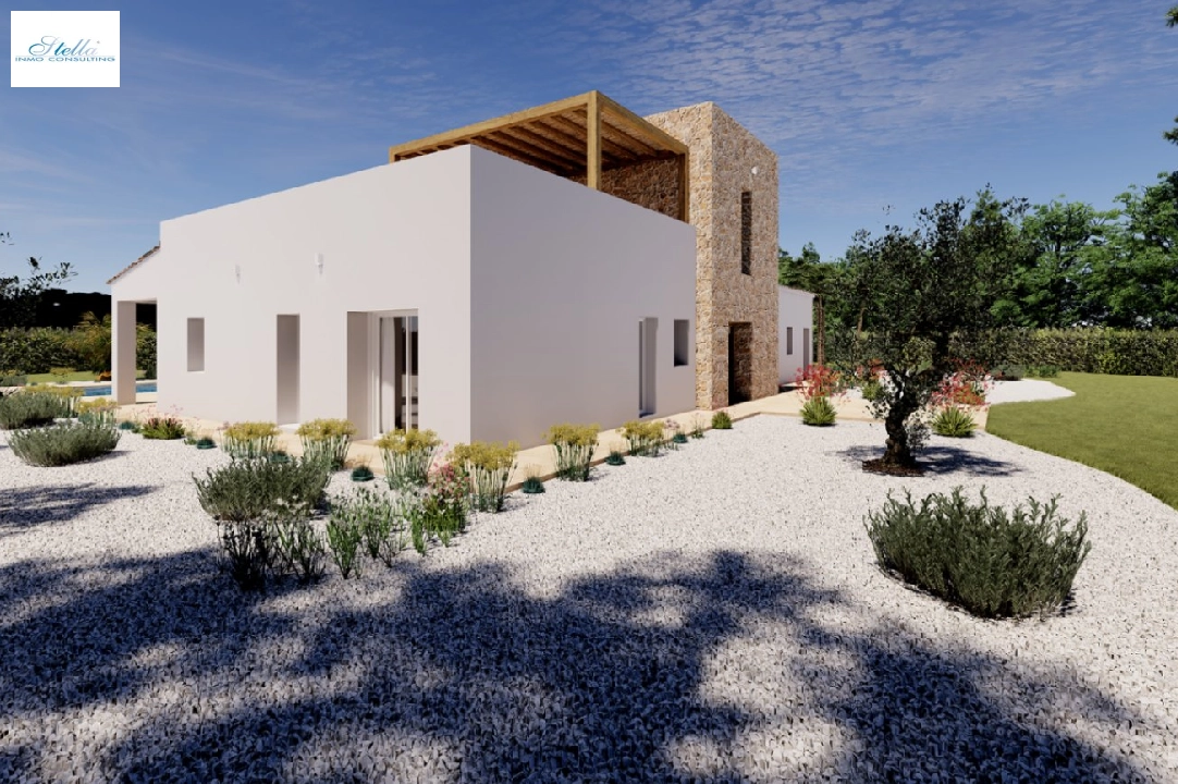 finca en Benissa en vente, construit 305 m², ano de construccion 2024, aire acondicionado, terrain 10000 m², 3 chambre, 3 salle de bains, piscina, ref.: AM-12208DA-12