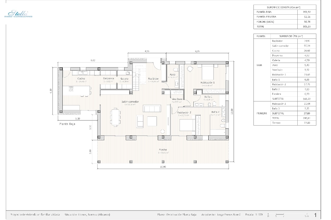 finca en Benissa en vente, construit 305 m², ano de construccion 2024, aire acondicionado, terrain 10000 m², 3 chambre, 3 salle de bains, piscina, ref.: AM-12208DA-30