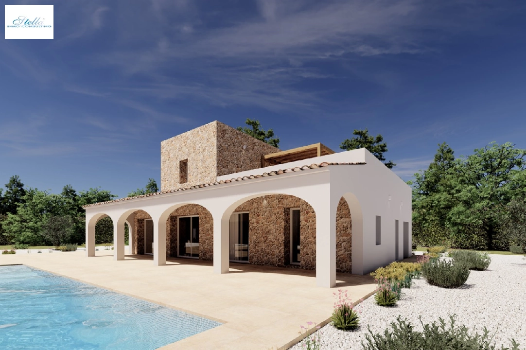 finca en Benissa en vente, construit 305 m², ano de construccion 2024, aire acondicionado, terrain 10000 m², 3 chambre, 3 salle de bains, piscina, ref.: AM-12208DA-8