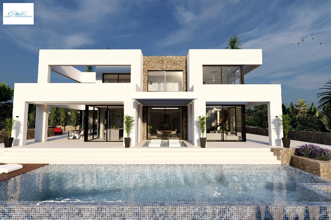 villa en Benissa en vente, construit 547 m², ano de construccion 2024, aire acondicionado, terrain 1347 m², 4 chambre, 3 salle de bains, piscina, ref.: AM-12239DA-8