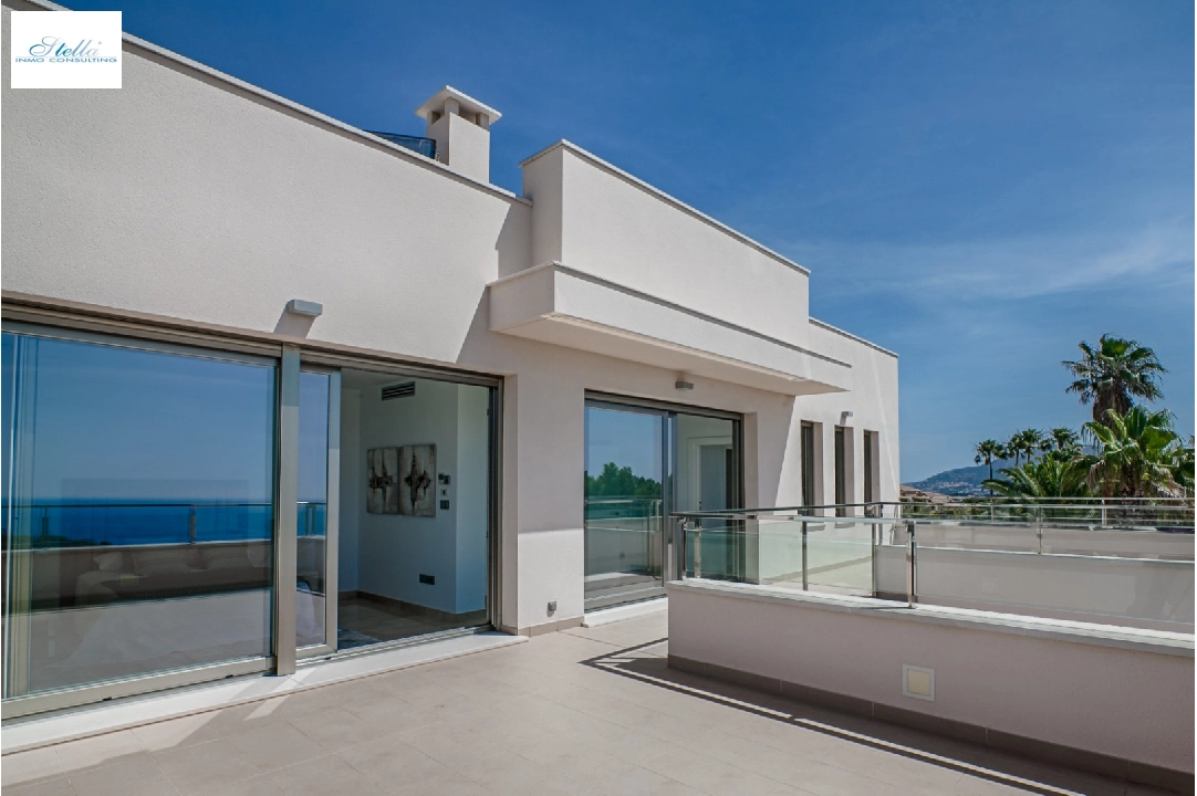 villa en Moraira en vente, construit 547 m², ano de construccion 2014, aire acondicionado, terrain 1132 m², 4 chambre, 6 salle de bains, piscina, ref.: AM-10630DA-2