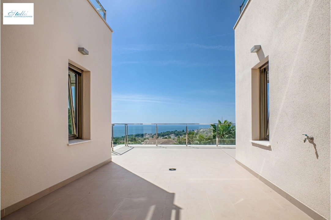 villa en Moraira en vente, construit 547 m², ano de construccion 2014, aire acondicionado, terrain 1132 m², 4 chambre, 6 salle de bains, piscina, ref.: AM-10630DA-22