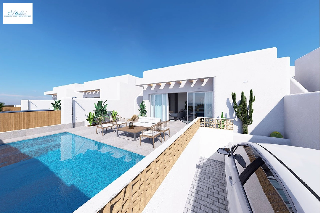 villa en Dolores en vente, construit 183 m², estado nuevo, terrain 220 m², 3 chambre, 2 salle de bains, piscina, ref.: HA-DON-140-E01-2