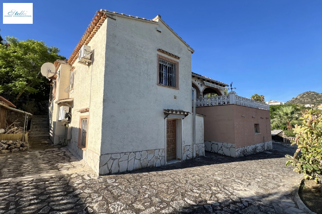 villa en Denia-La Sella en vente, construit 109 m², ano de construccion 1985, + calefaccion central, aire acondicionado, terrain 1003 m², 3 chambre, 2 salle de bains, piscina, ref.: JS-1624-31