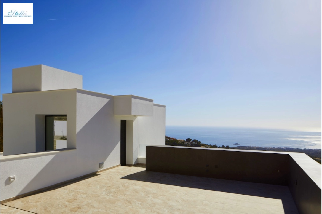 villa en Altea(Sierra Altea) en vente, construit 535 m², terrain 1252 m², 4 chambre, 6 salle de bains, piscina, ref.: CA-H-1800-AMB-22