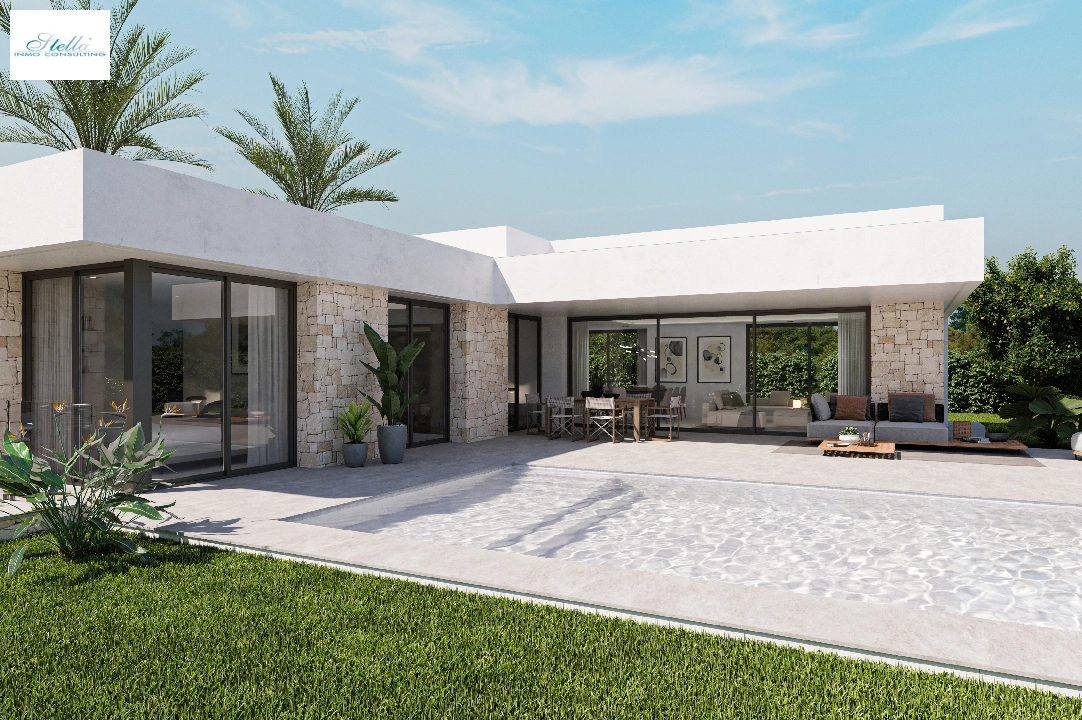 villa en Denia en vente, construit 151 m², aire acondicionado, terrain 832 m², 3 chambre, 2 salle de bains, piscina, ref.: UM-UV-ALCIPE-8