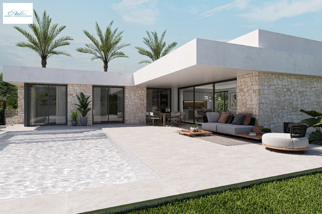 villa en Denia en vente, construit 151 m², aire acondicionado, terrain 832 m², 3 chambre, 2 salle de bains, piscina, ref.: UM-UV-ALCIPE-9