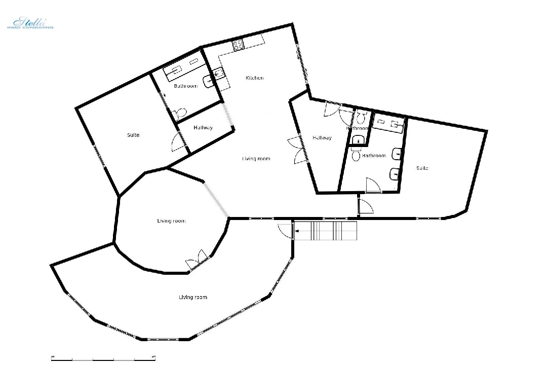 villa en Calpe(Carrio) en vente, construit 364 m², terrain 1197 m², 4 chambre, 3 salle de bains, piscina, ref.: COB-3471-10535-33