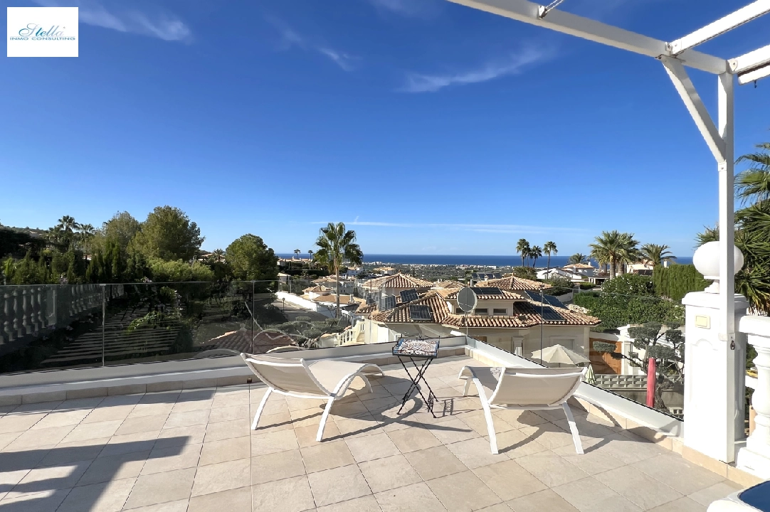 villa en Denia(Marquesa VI) en vente, construit 122 m², ano de construccion 2001, estado bien cuidado, + calefaccion suelo, aire acondicionado, terrain 802 m², 4 chambre, 3 salle de bains, piscina, ref.: SC-T0924-7