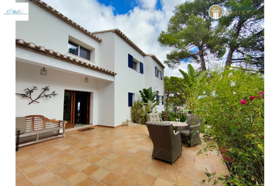 villa en Javea(Costa Nova) en vente, construit 378 m², + calefaccion suelo, aire acondicionado, terrain 3063 m², 5 chambre, 5 salle de bains, piscina, ref.: MV-P-2507-12